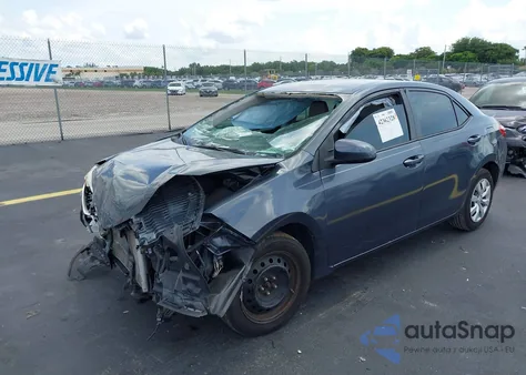 2016 Toyota Corolla Le из США, поврежденный, VIN 5YFBURHE9GP533241